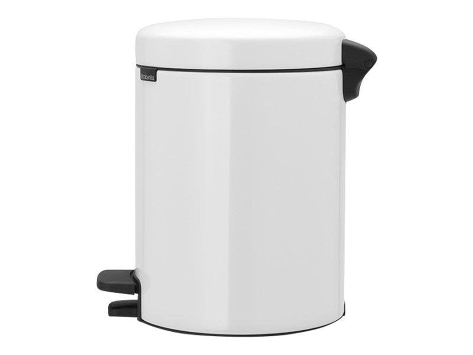 brabantia newIcon - rubbish bin - 5 L - white brabantia newIcon - rubbish bin - 5 L - white